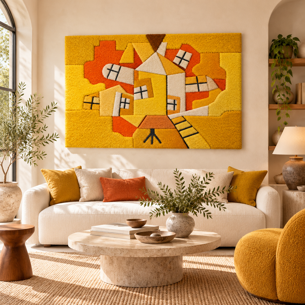 Revolving House by Paul Klee — room setting