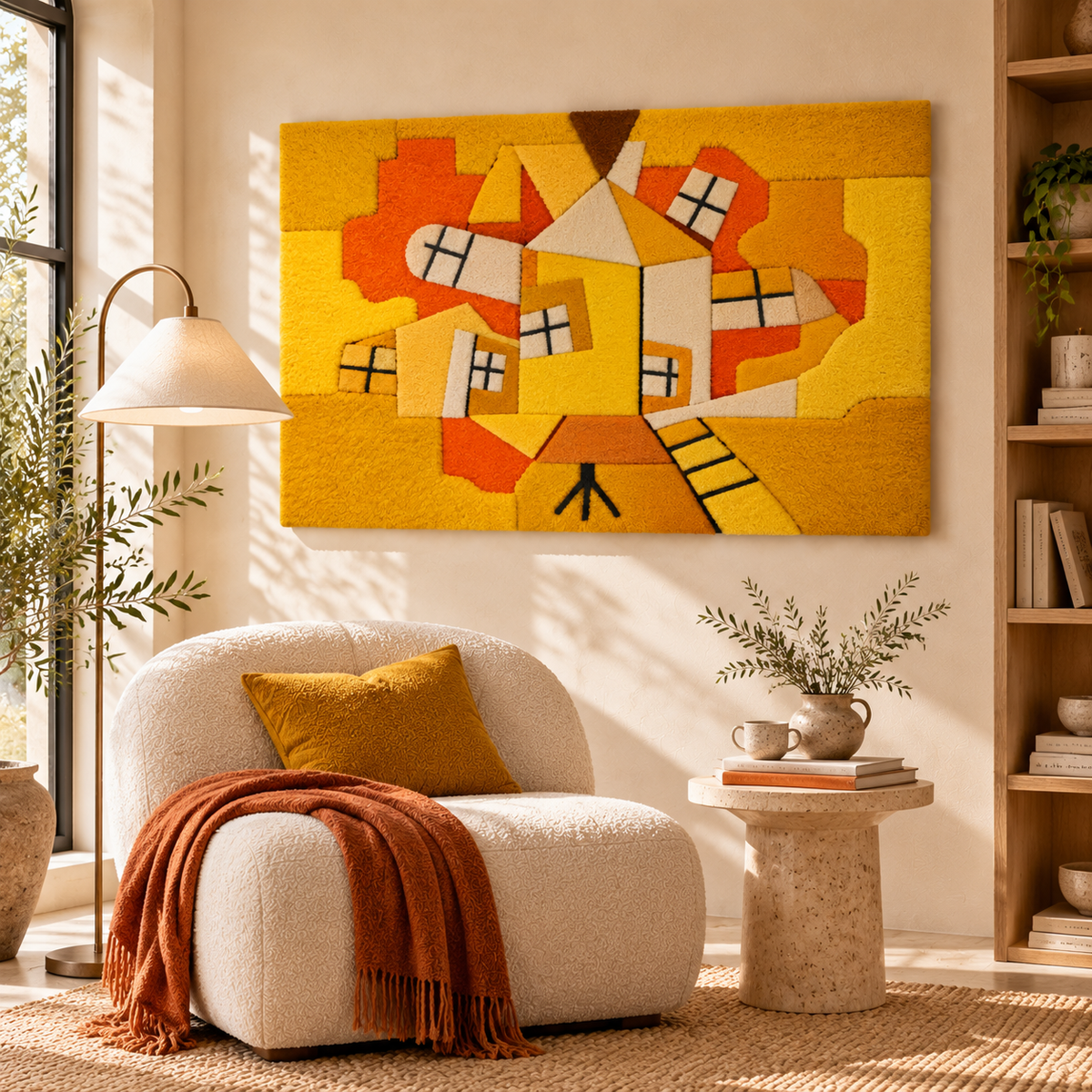 Revolving House by Paul Klee — room setting