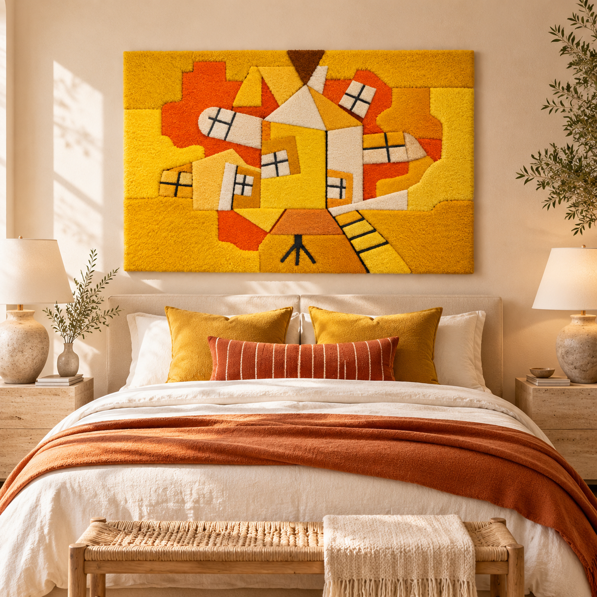 Revolving House by Paul Klee — room setting