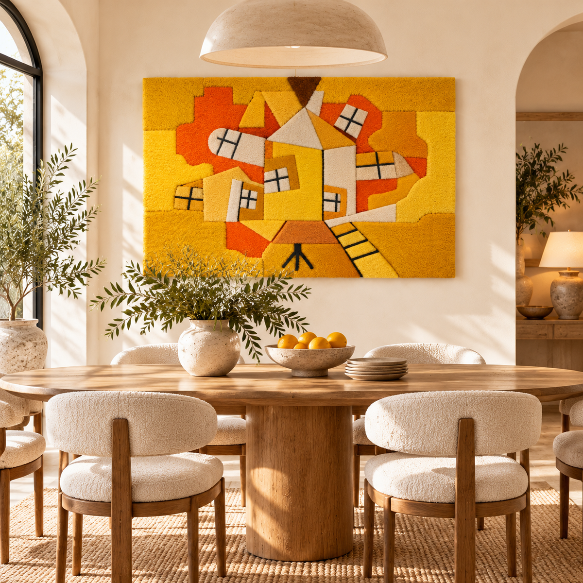 Revolving House by Paul Klee — room setting