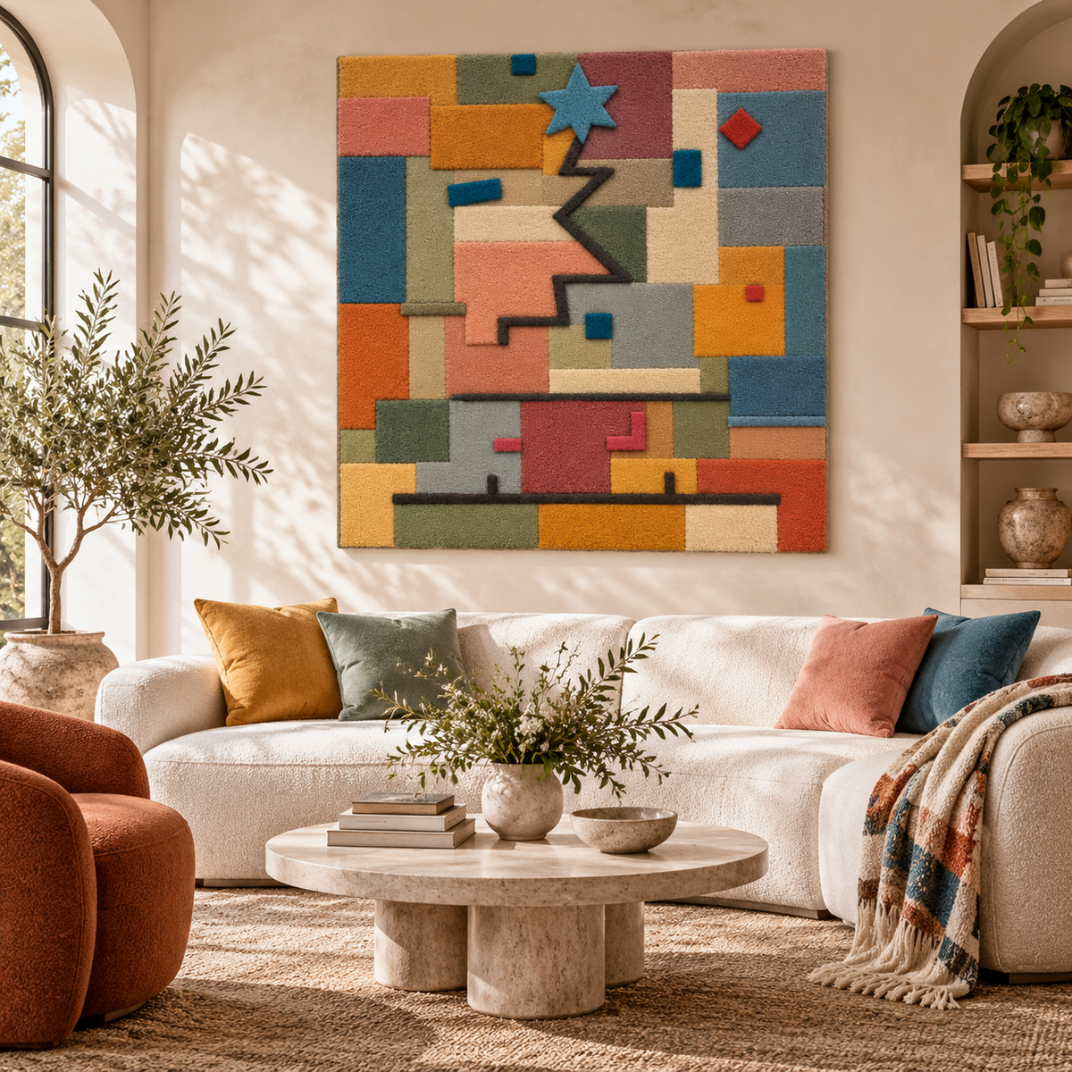 Rising Star by Paul Klee — room setting