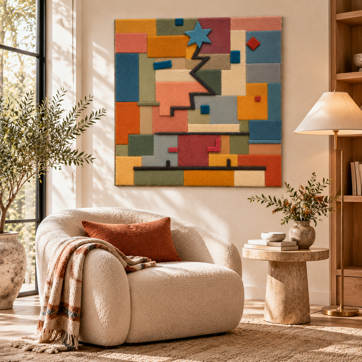 Rising Star by Paul Klee — room setting