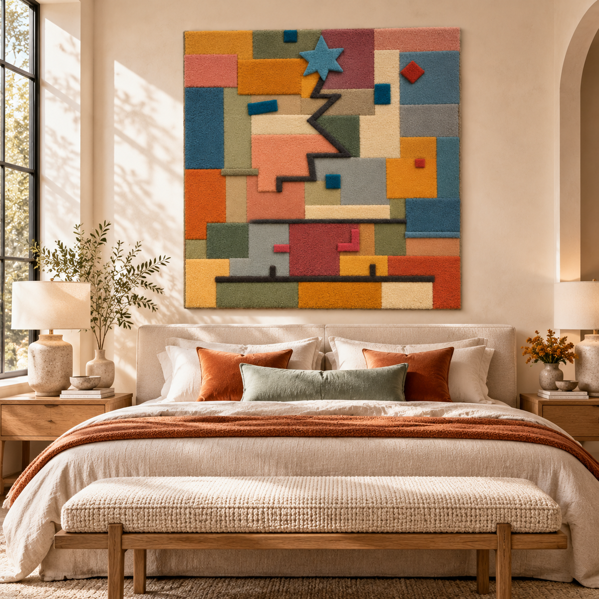 Rising Star by Paul Klee — room setting