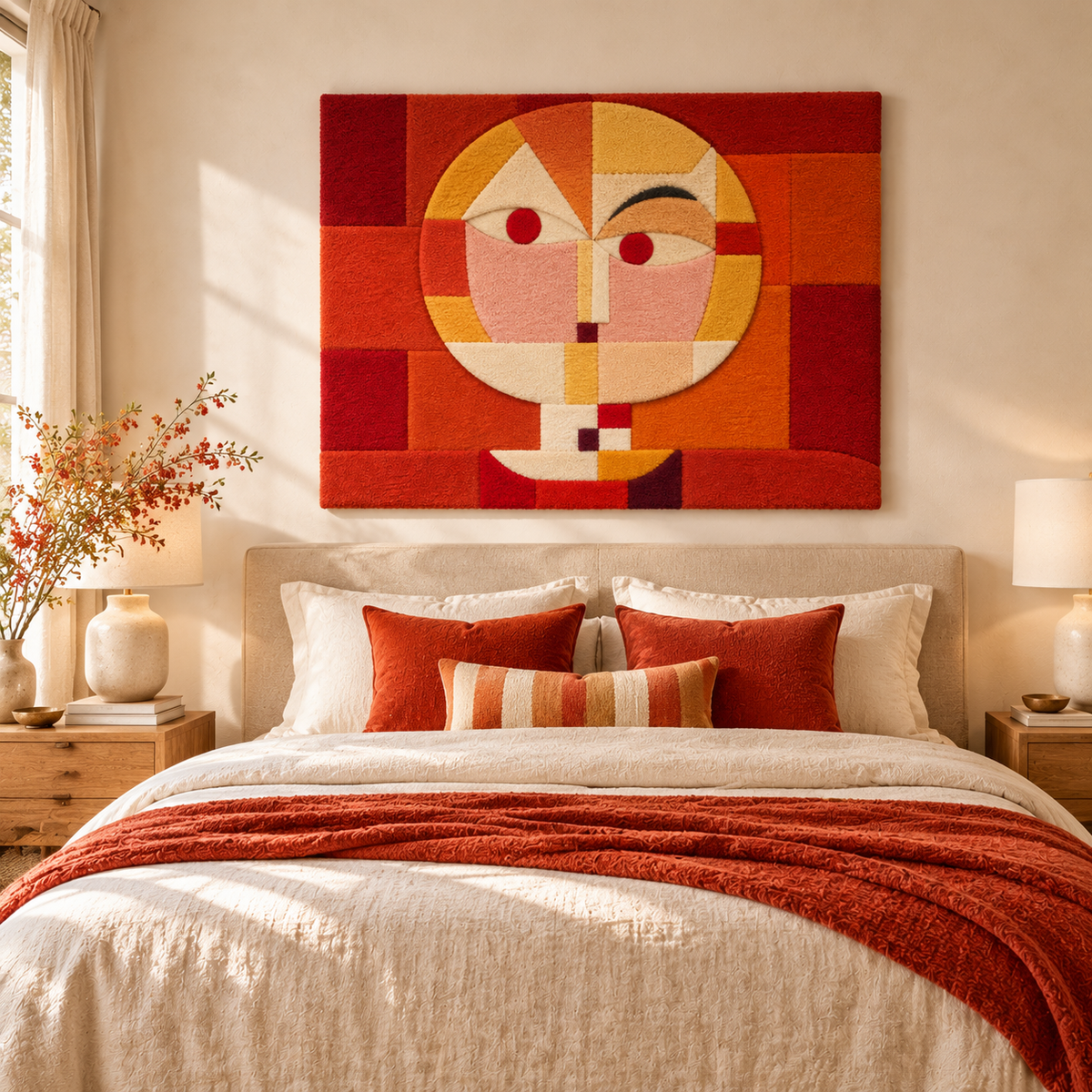 Senecio by Paul Klee — room setting