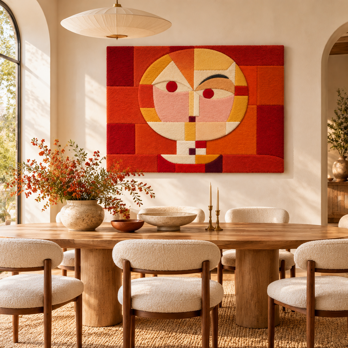 Senecio by Paul Klee — room setting