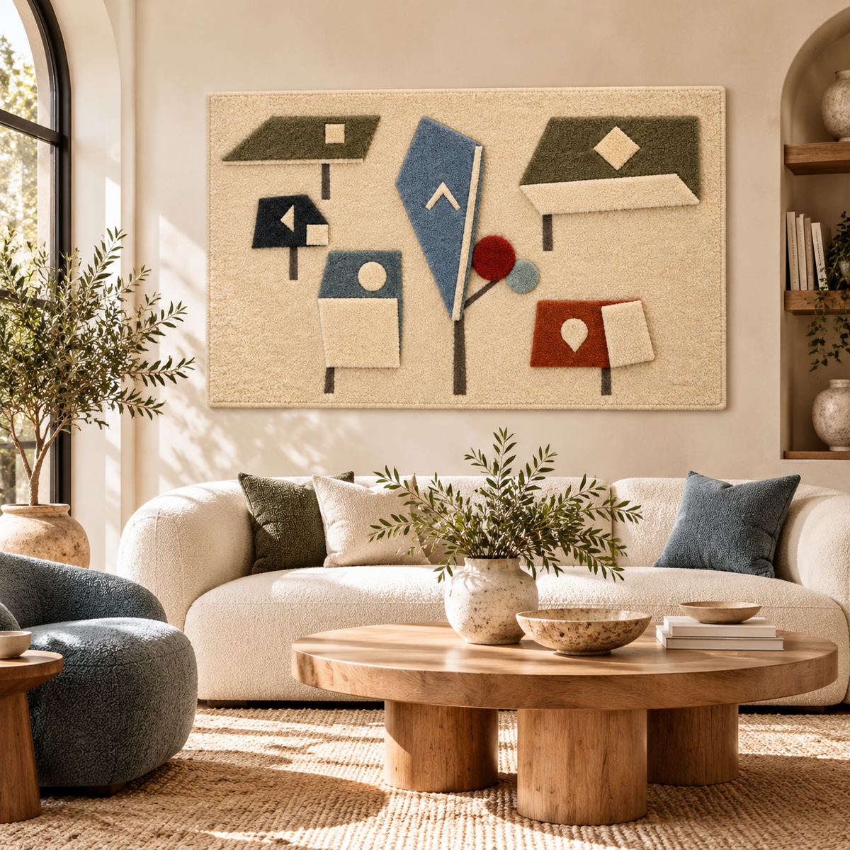 Six Species by Paul Klee — room setting