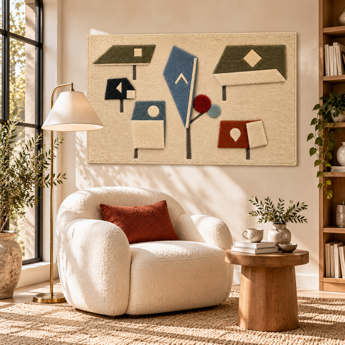 Six Species by Paul Klee — room setting