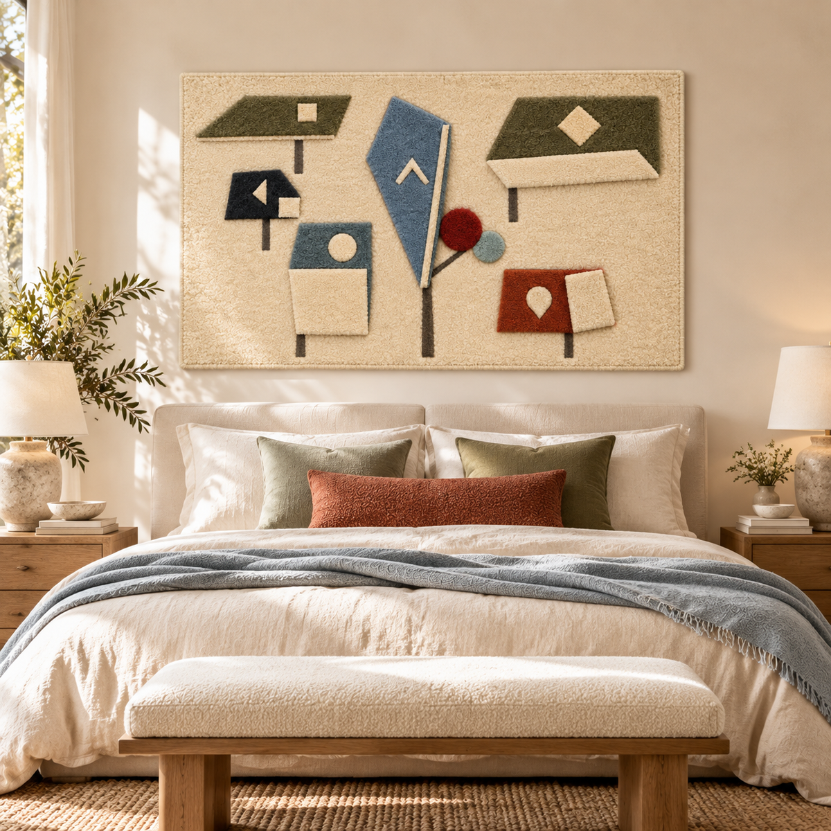 Six Species by Paul Klee — room setting