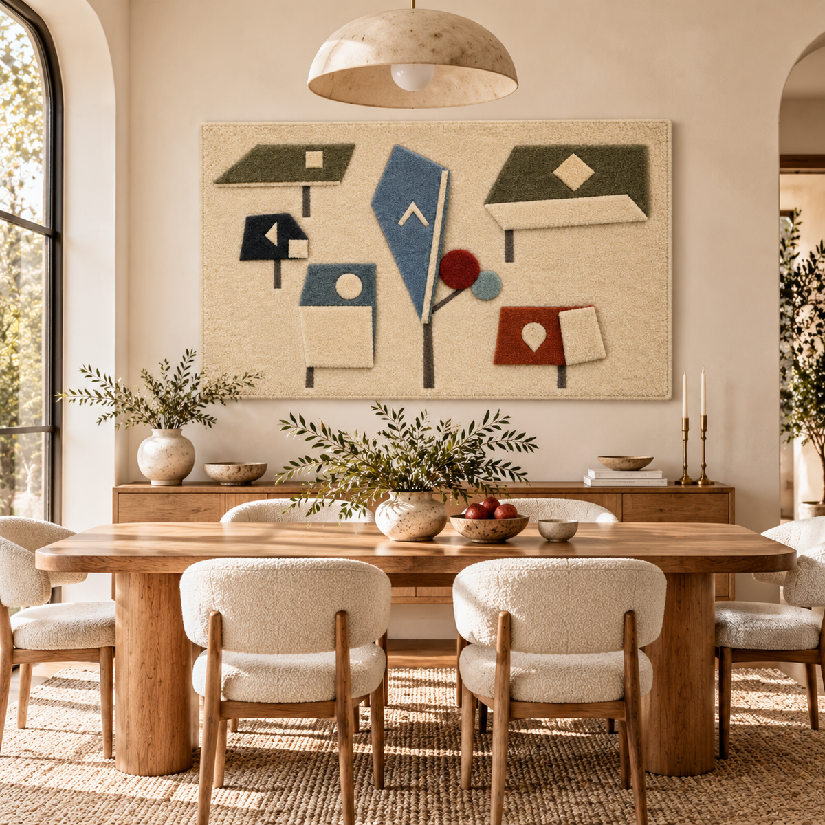 Six Species by Paul Klee — room setting