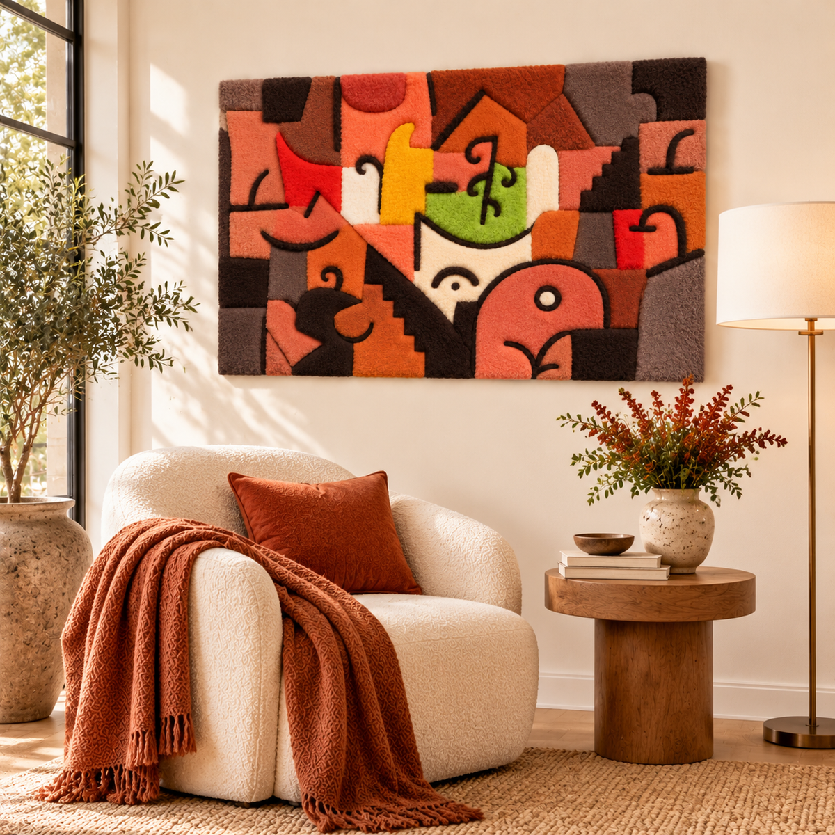 Stage Landscape by Paul Klee — room setting