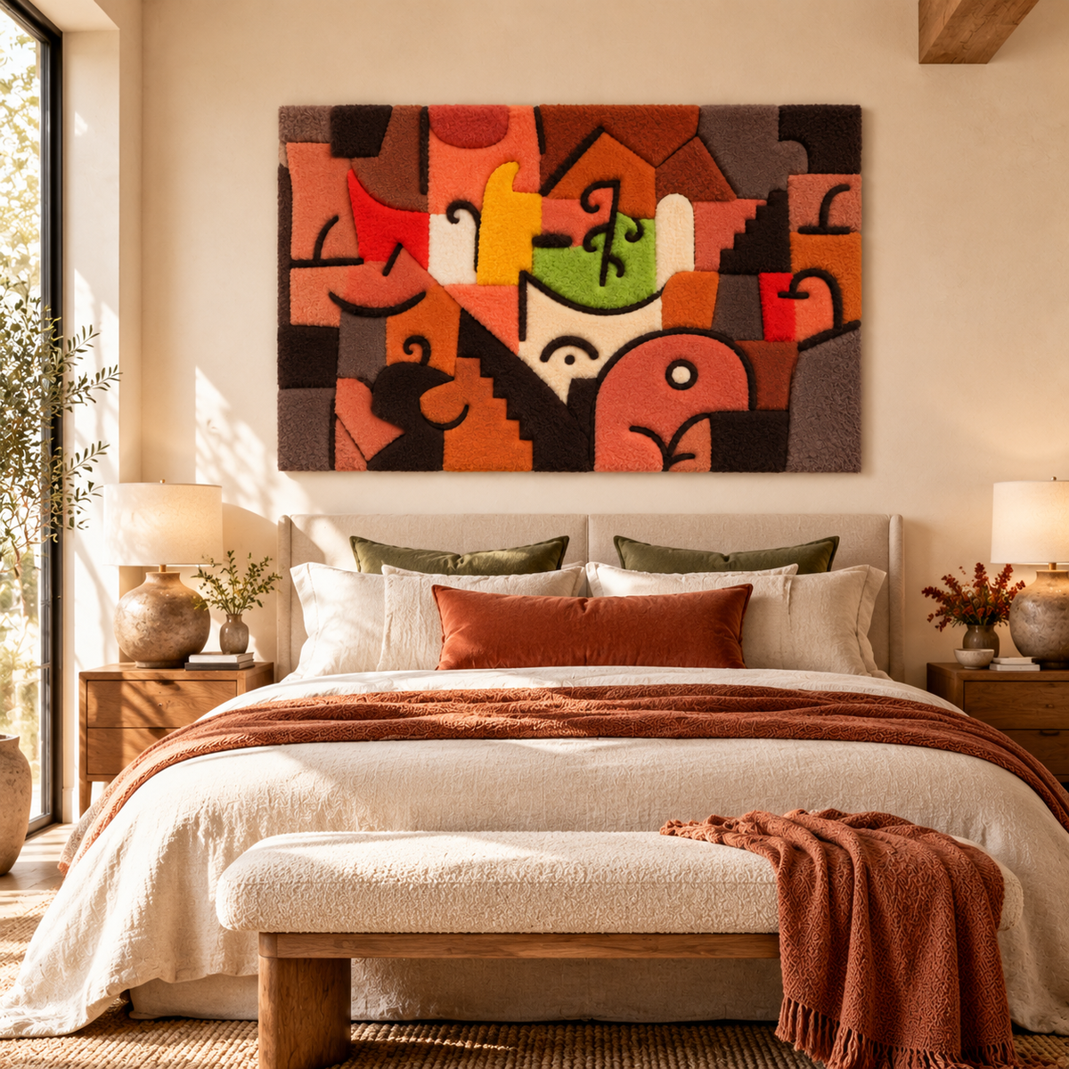 Stage Landscape by Paul Klee — room setting