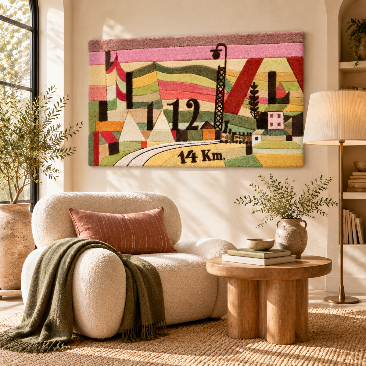 Station L 112 by Paul Klee — room setting