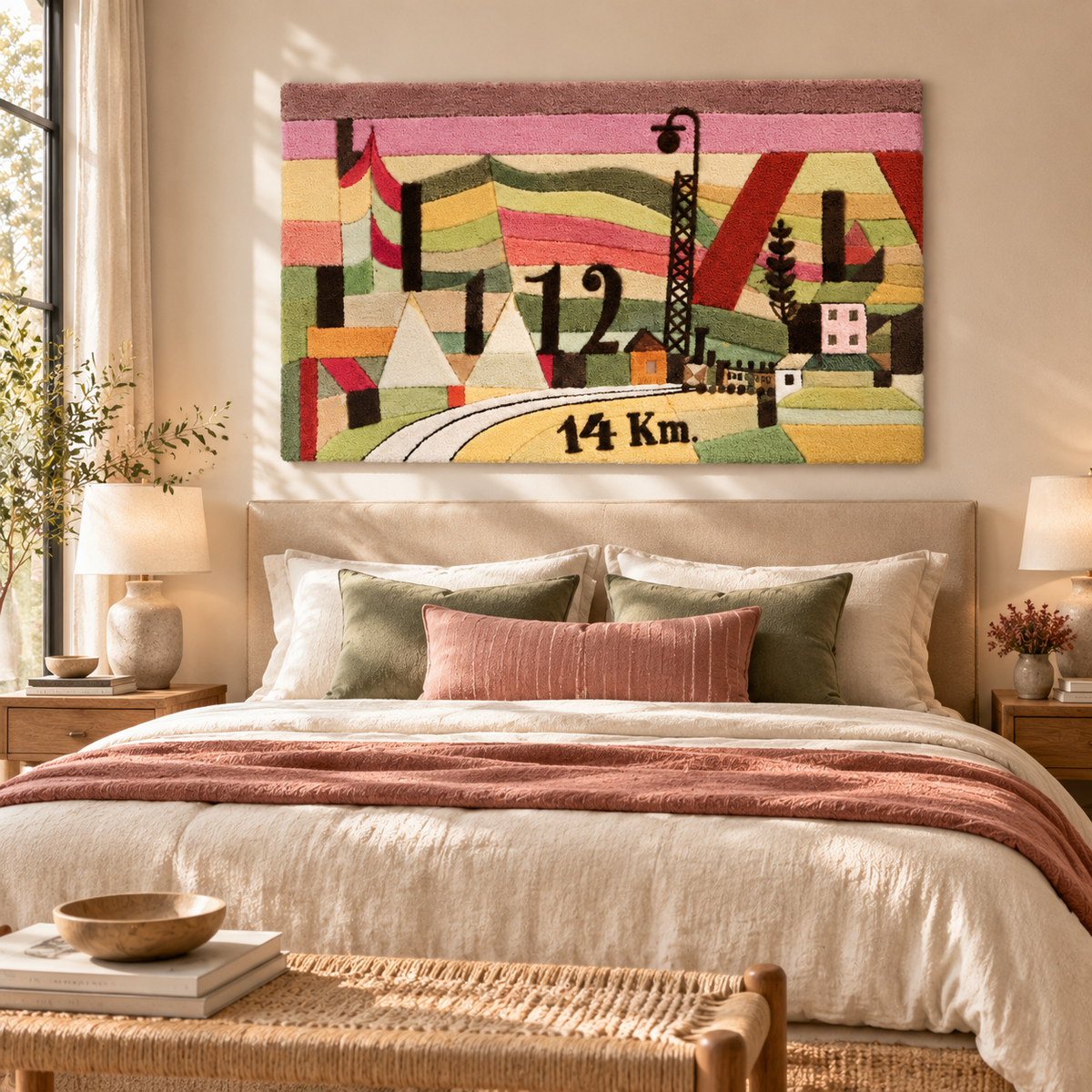 Station L 112 by Paul Klee — room setting