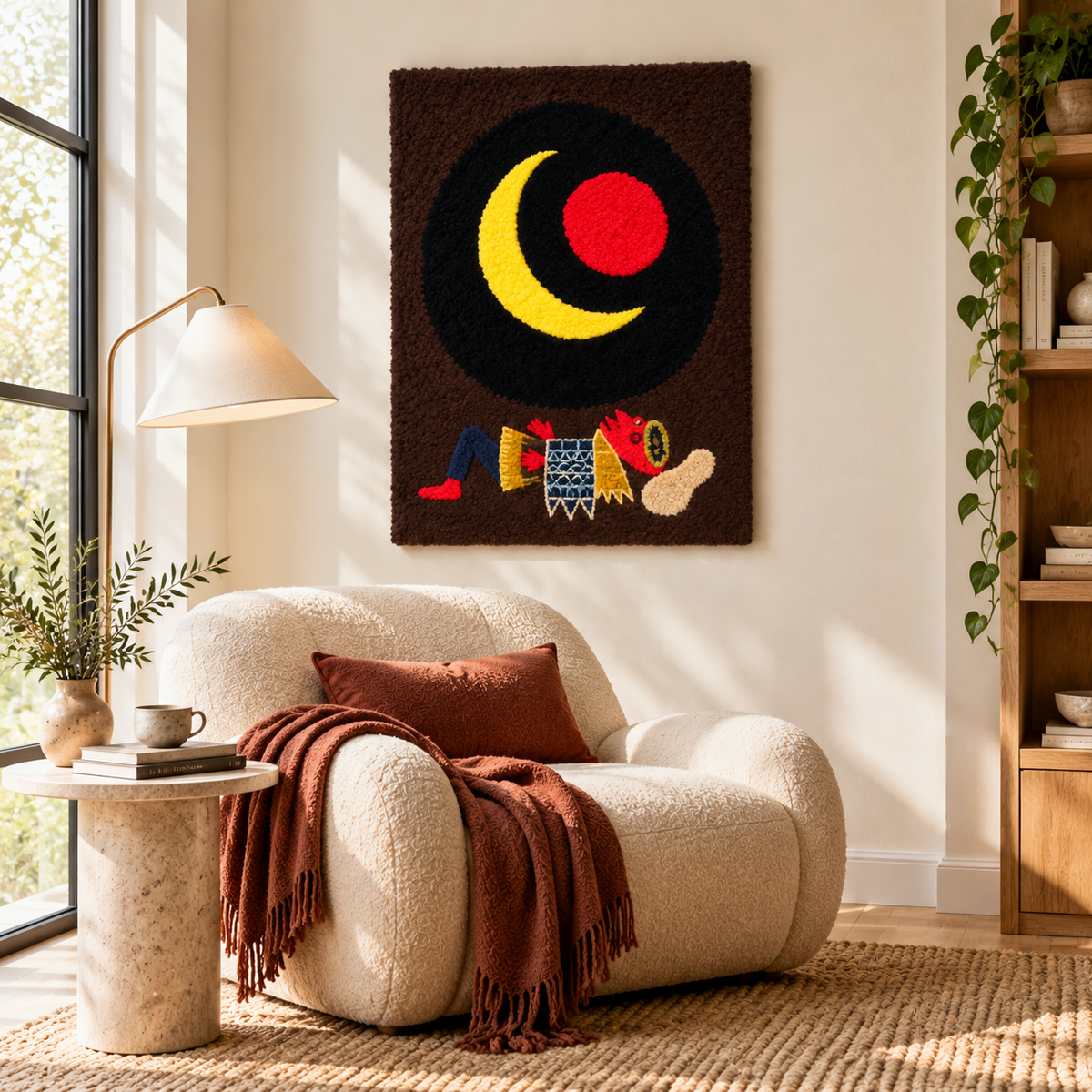 Strong Dream by Paul Klee — room setting
