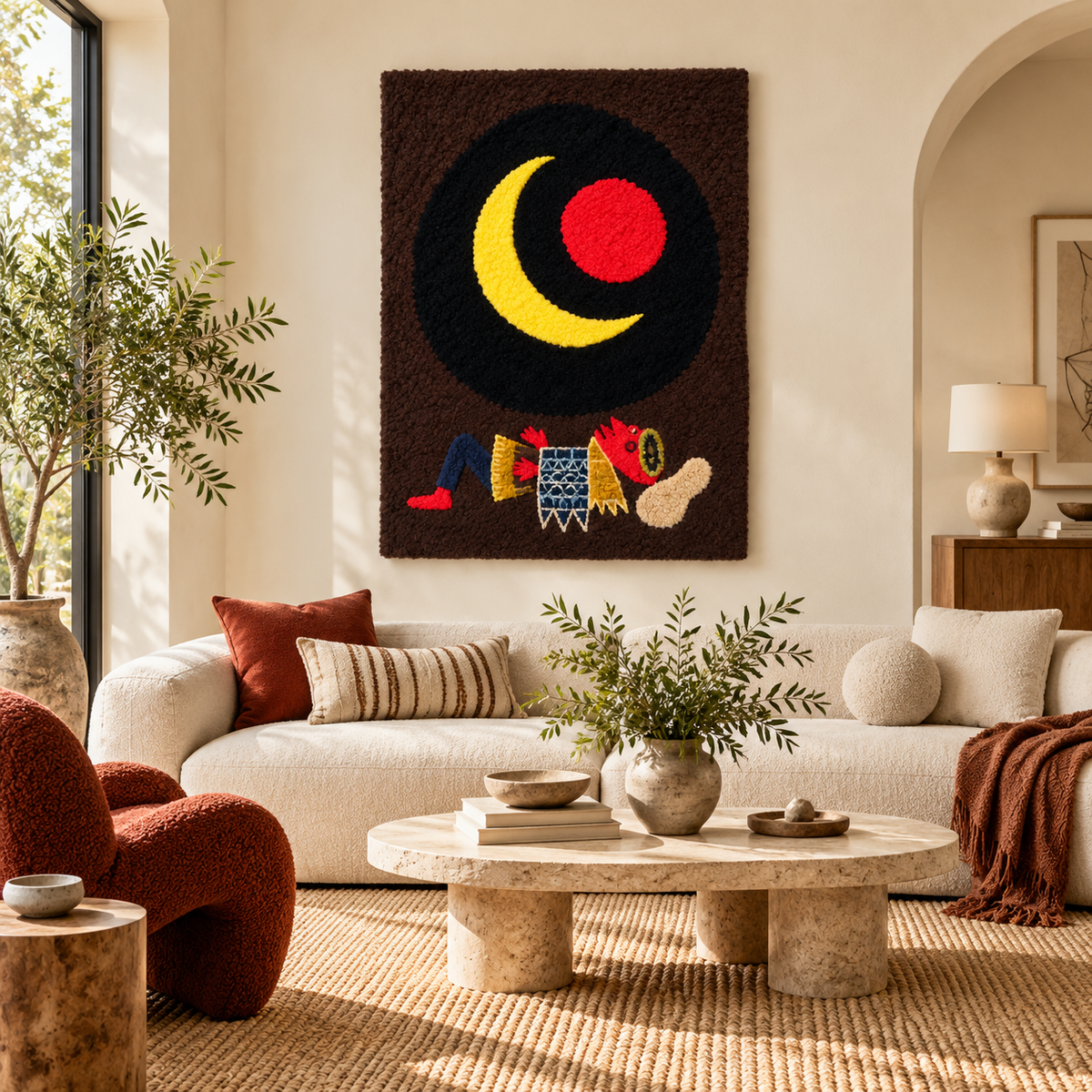 Strong Dream by Paul Klee — room setting