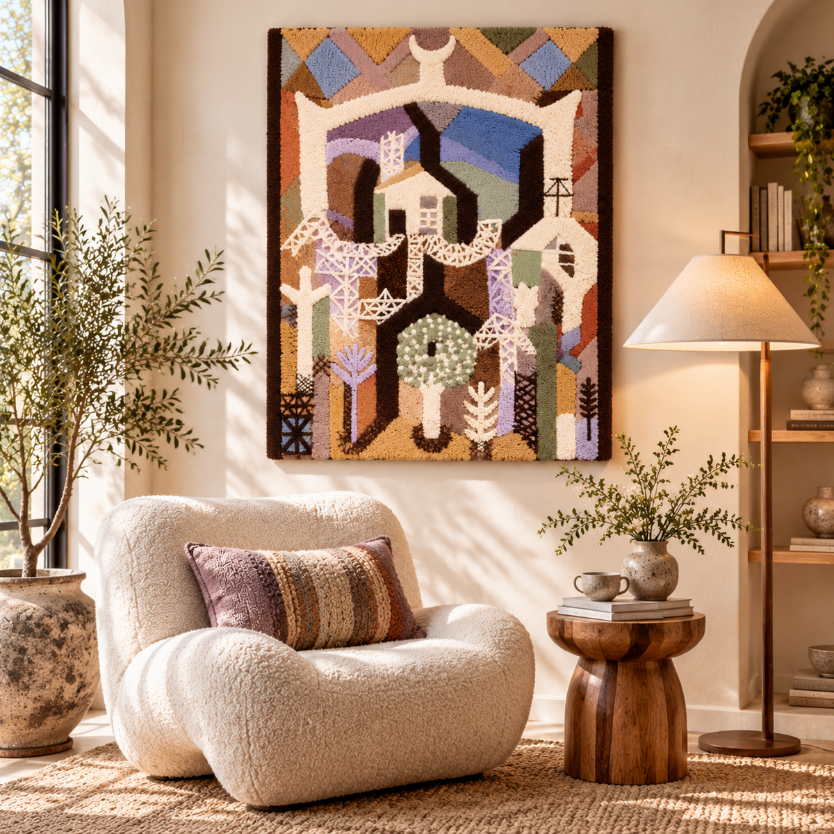 Summer Houses by Paul Klee — room setting