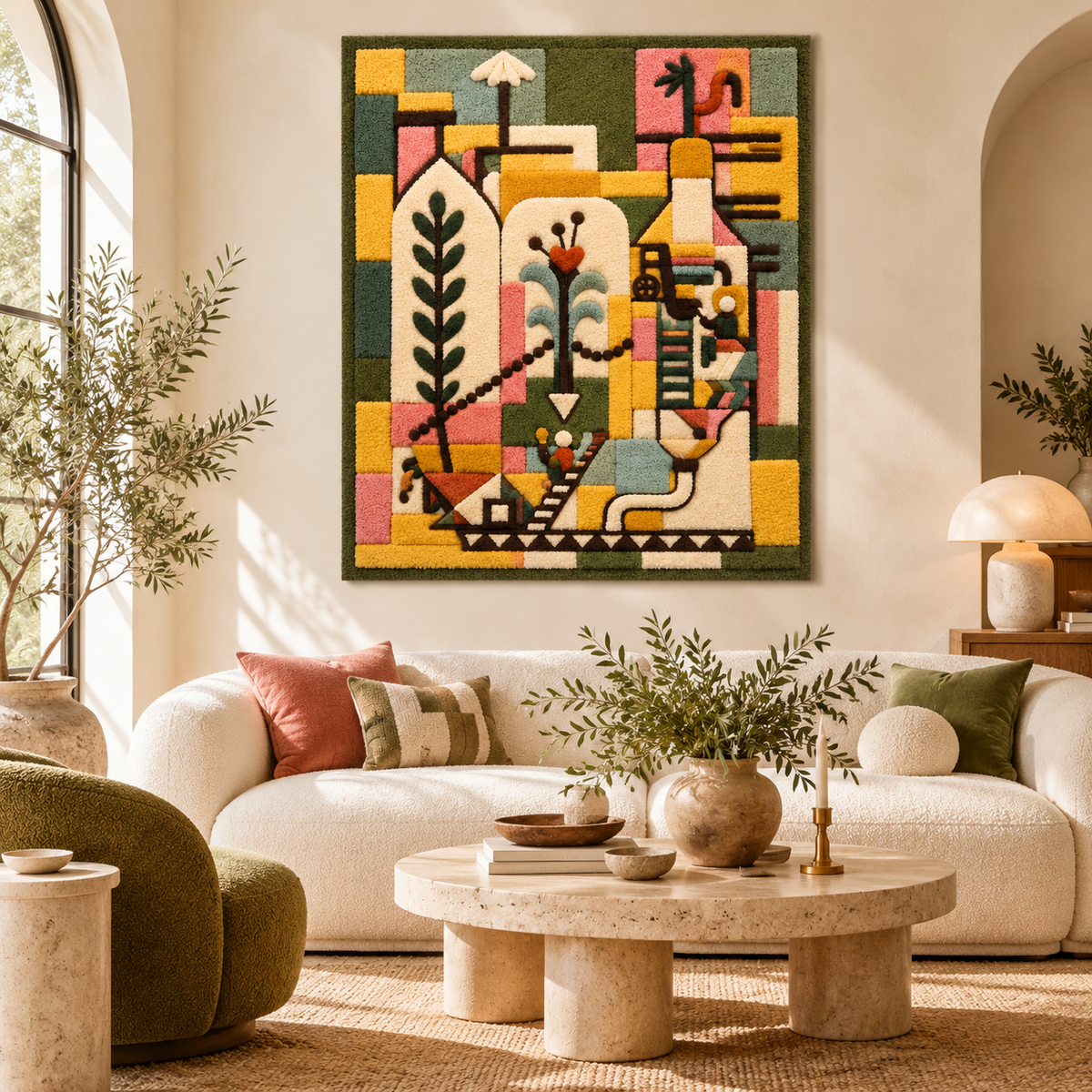 Tale of Hoffmann by Paul Klee — room setting