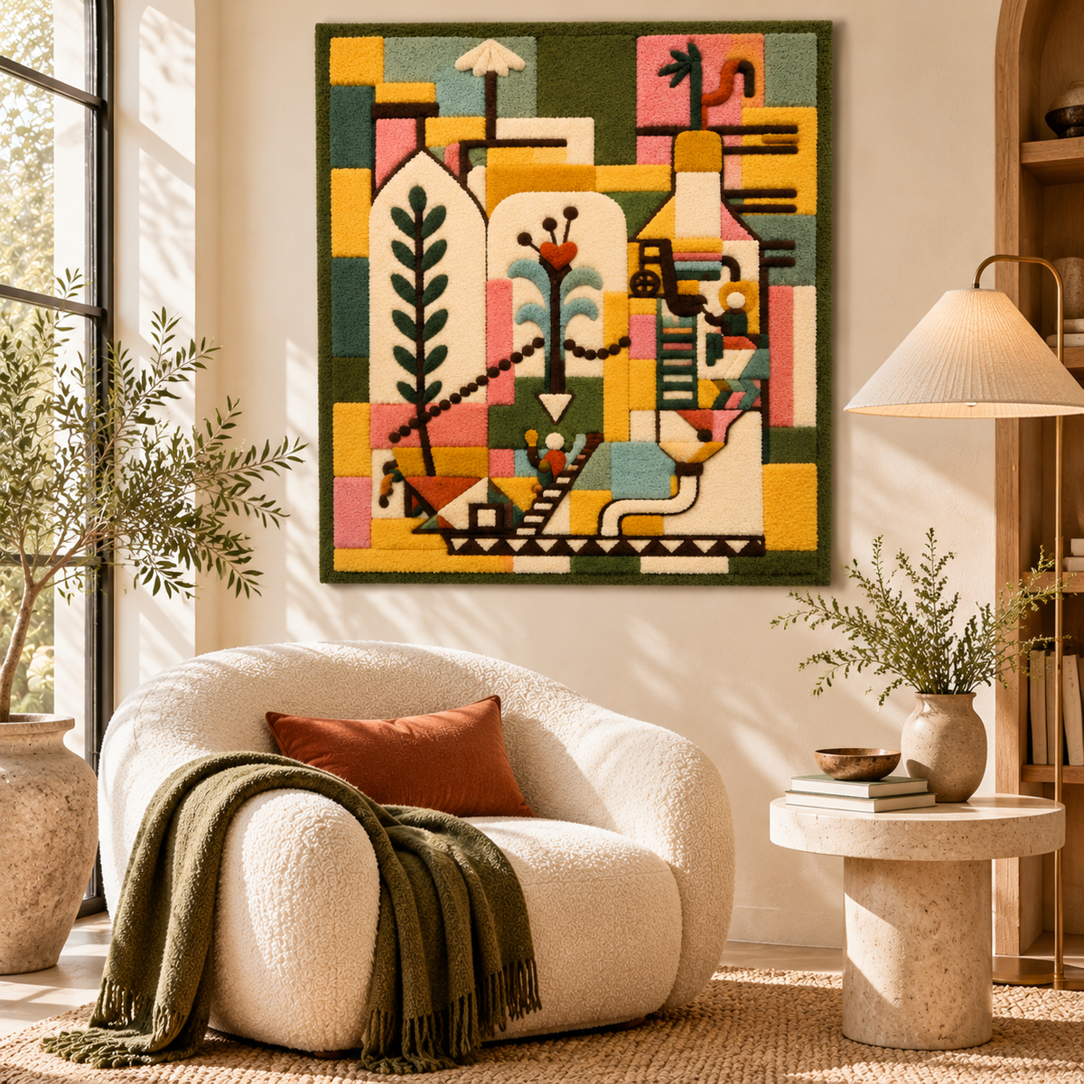 Tale of Hoffmann by Paul Klee — room setting