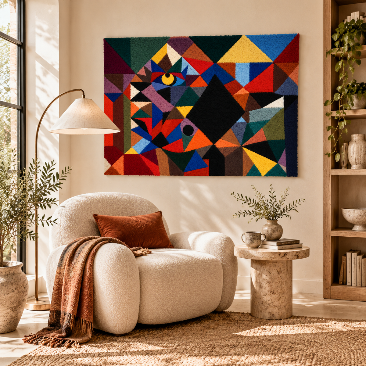 The Light and So Much Else by Paul Klee — room setting