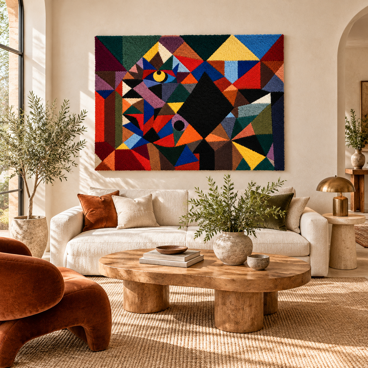 The Light and So Much Else by Paul Klee — room setting