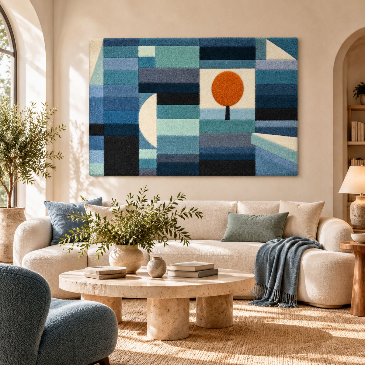 The Messenger of Autumn by Paul Klee — room setting