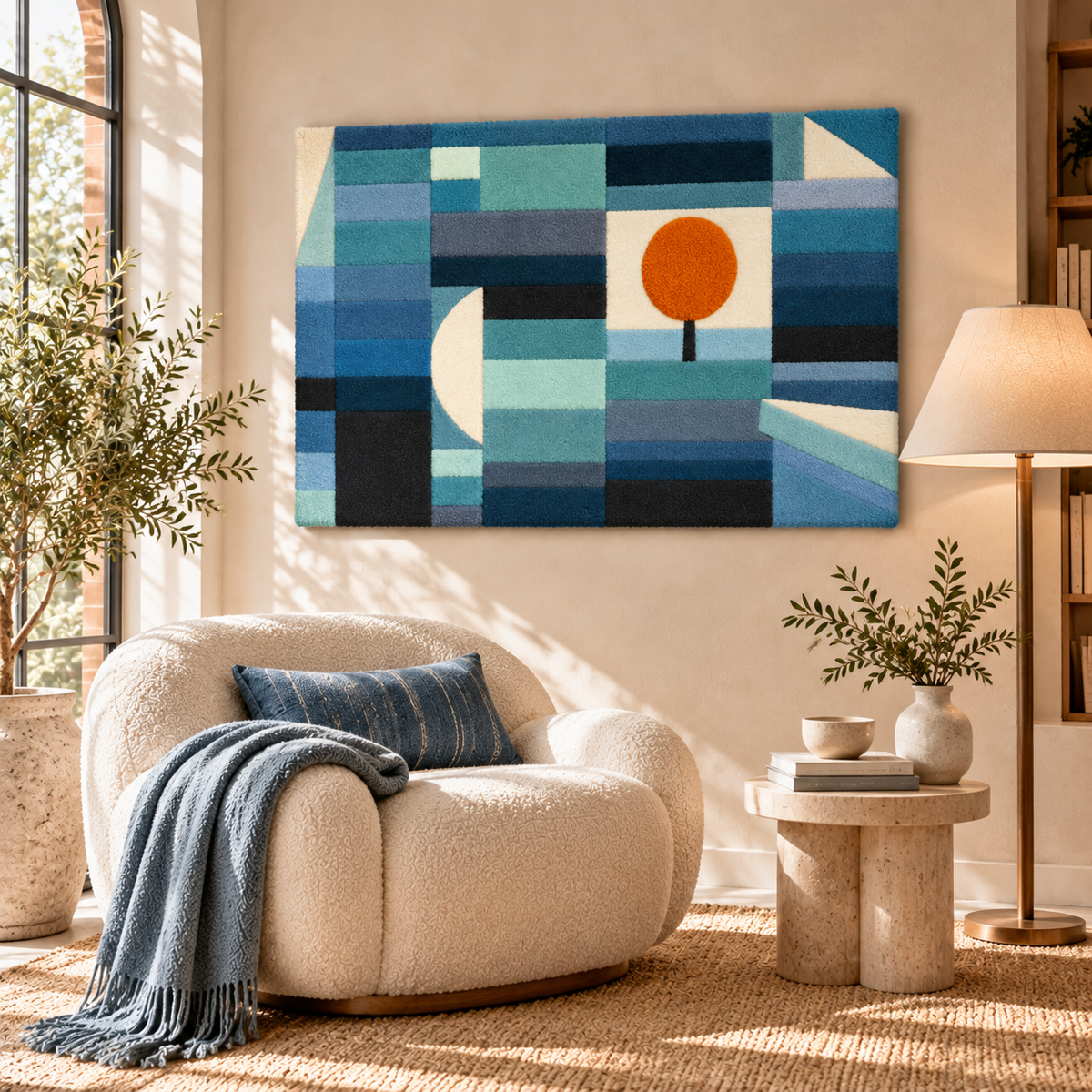 The Messenger of Autumn by Paul Klee — room setting