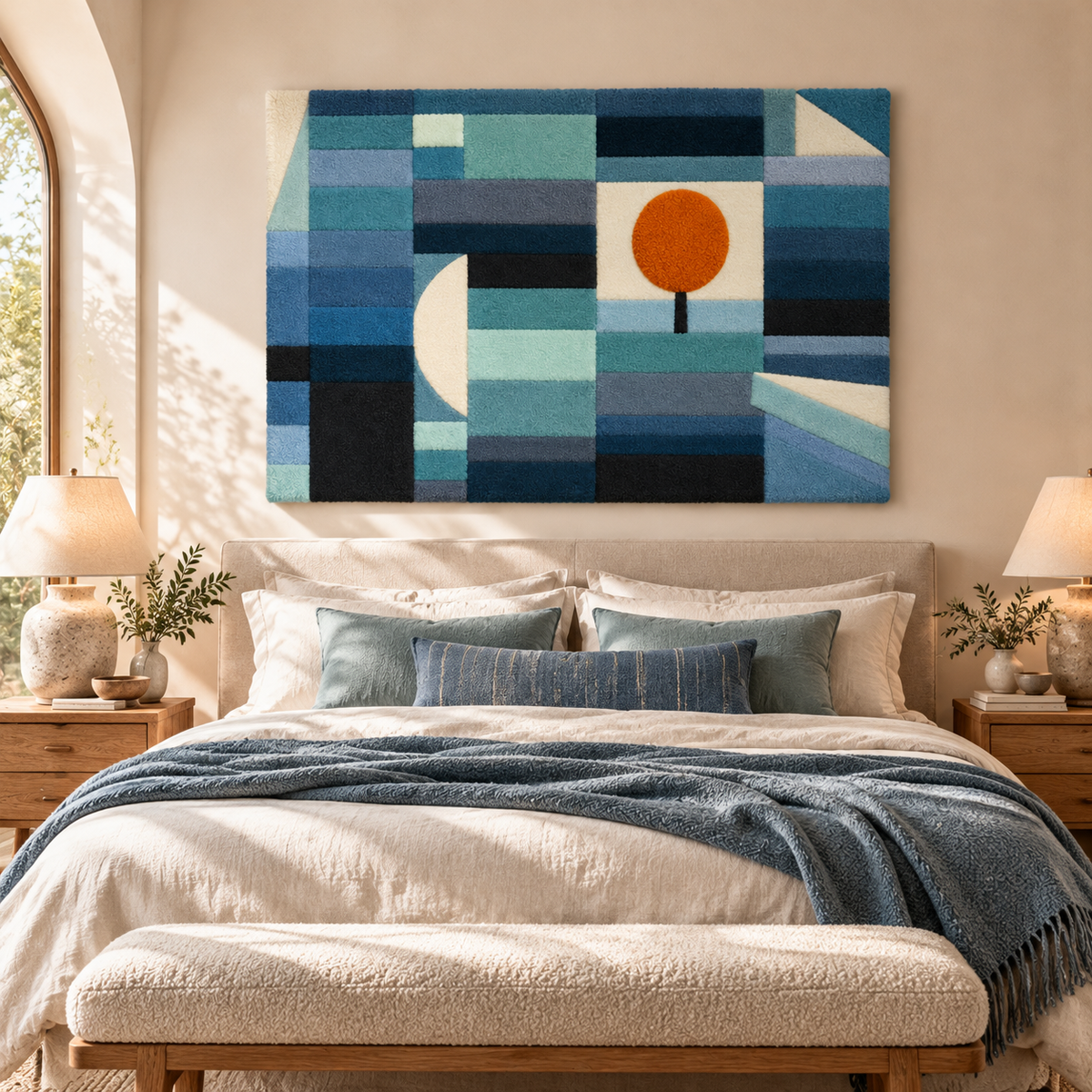 The Messenger of Autumn by Paul Klee — room setting