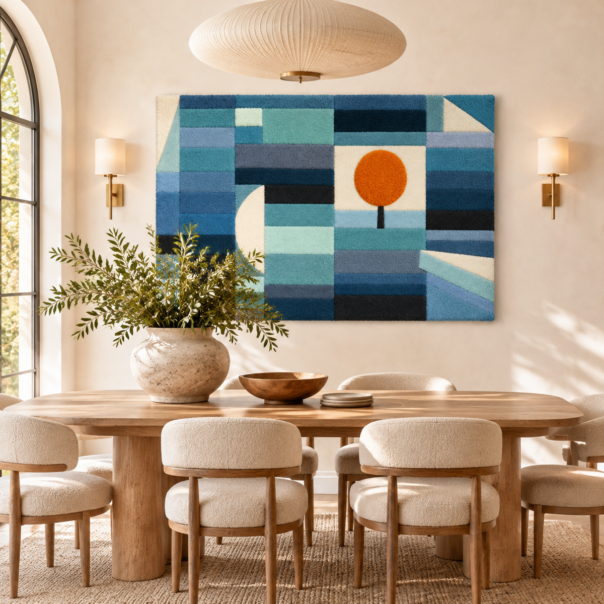 The Messenger of Autumn by Paul Klee — room setting