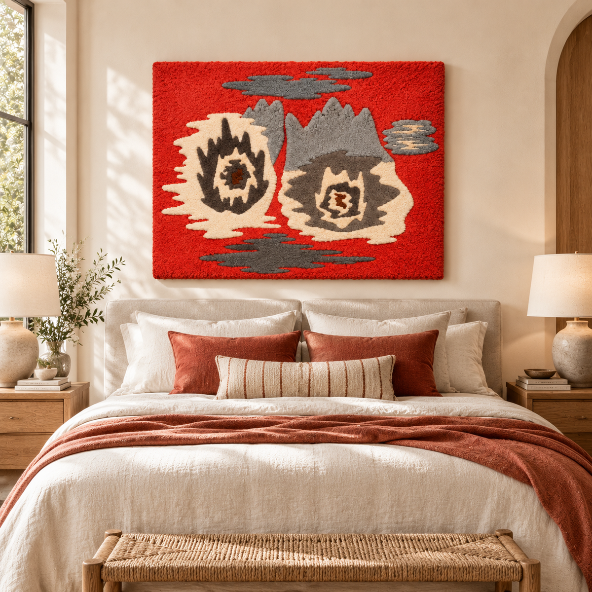 The Place of the Twins by Paul Klee — room setting