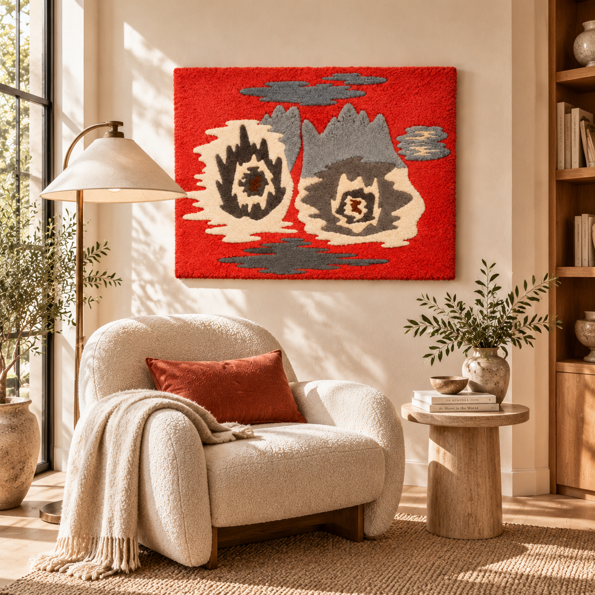 The Place of the Twins by Paul Klee — room setting