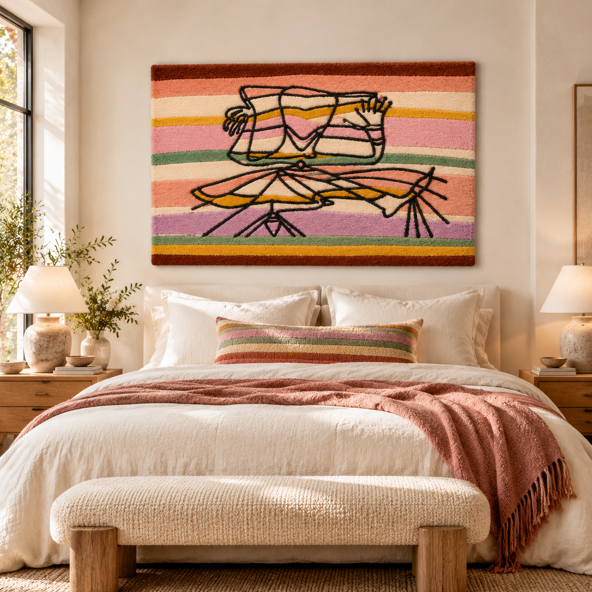 Veil Dance by Paul Klee — room setting