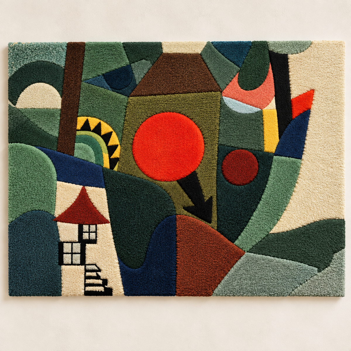 With the Setting Sun by Paul Klee — front product view [product-light]