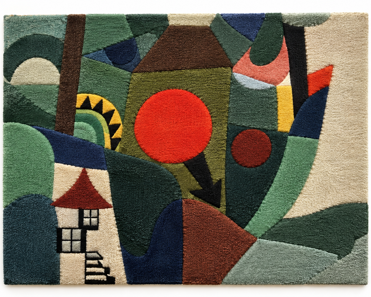 With the Setting Sun by Paul Klee — additional product view