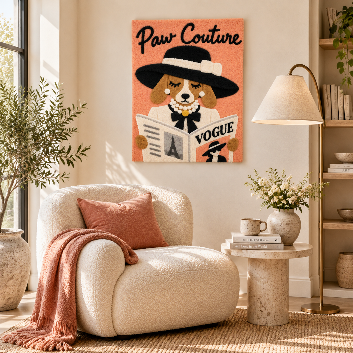 Paw Couture Morning Edition — room setting