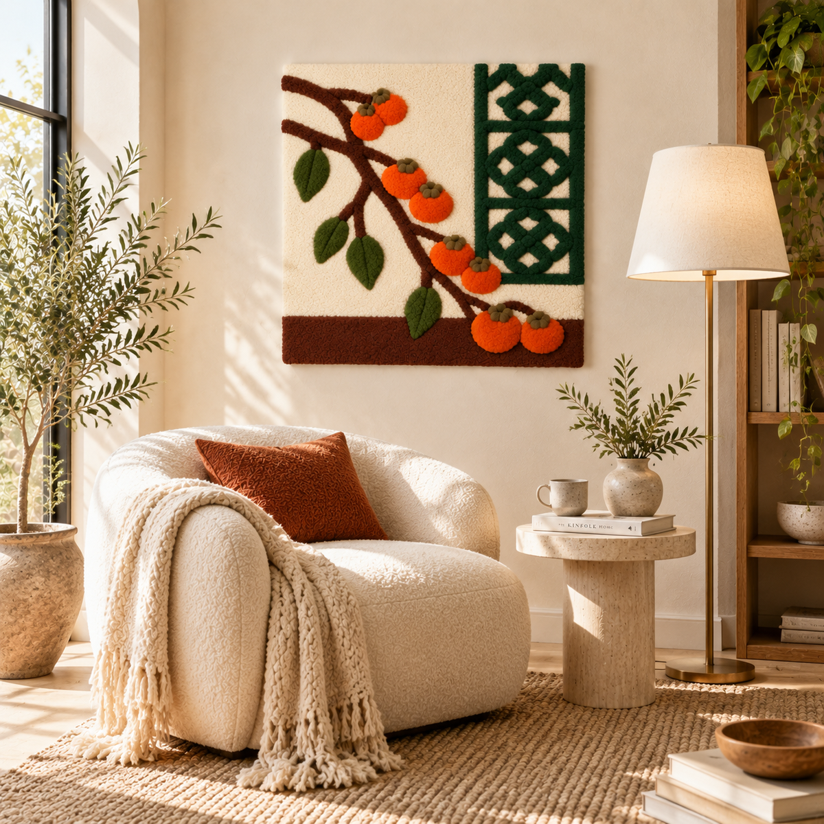 Persimmons by the Jade Lattice — room setting 1