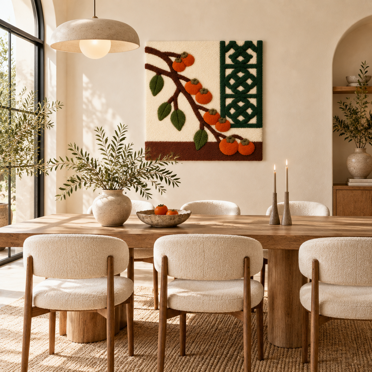 Persimmons by the Jade Lattice — room setting 2