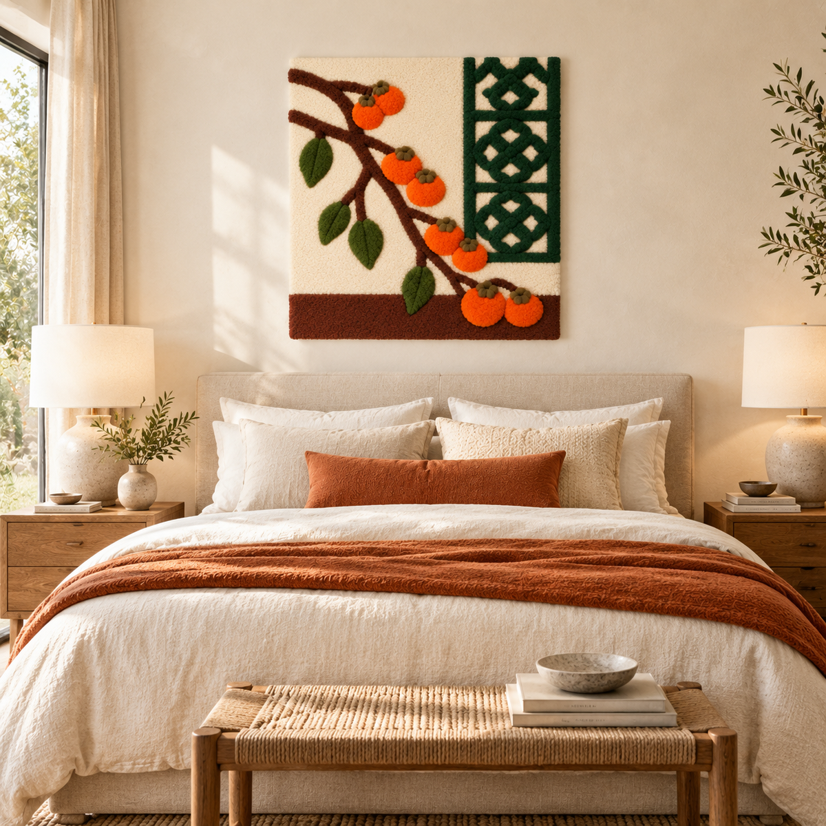 Persimmons by the Jade Lattice — room setting 3