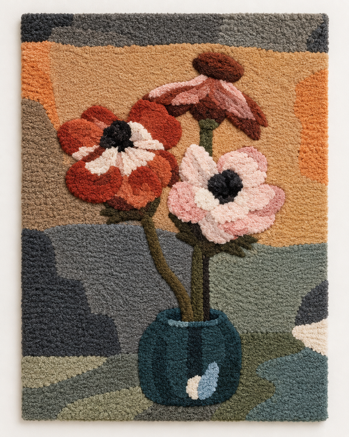 Anemones in a Vase after Piet Mondrian — additional product view