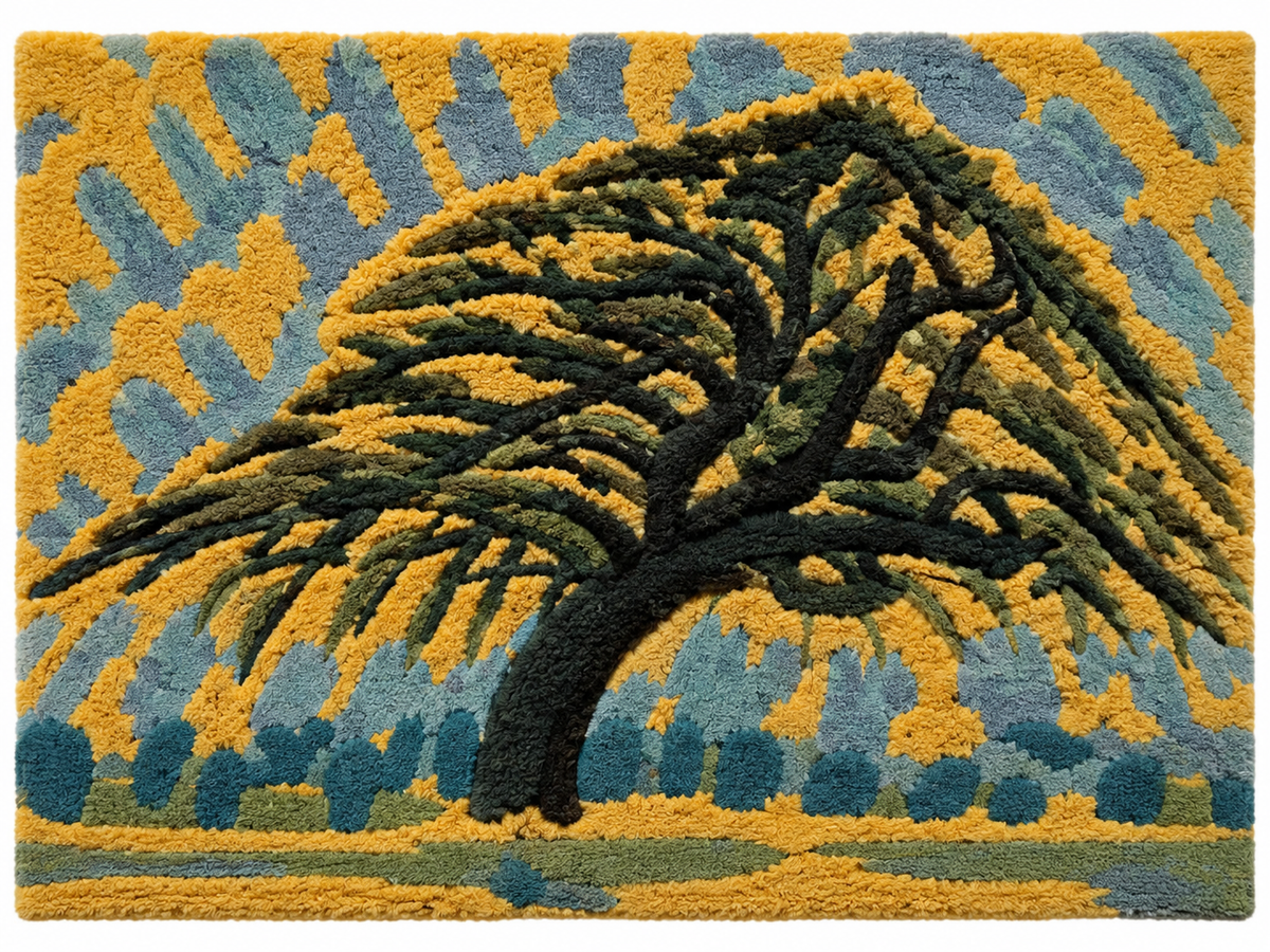 Apple Tree — Pointillist Study after Piet Mondrian — additional product view