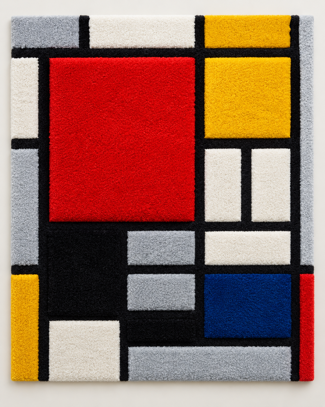 Composition with Large Red Plane, Yellow, Black, Gray and Blue after Piet Mondrian — additional product view
