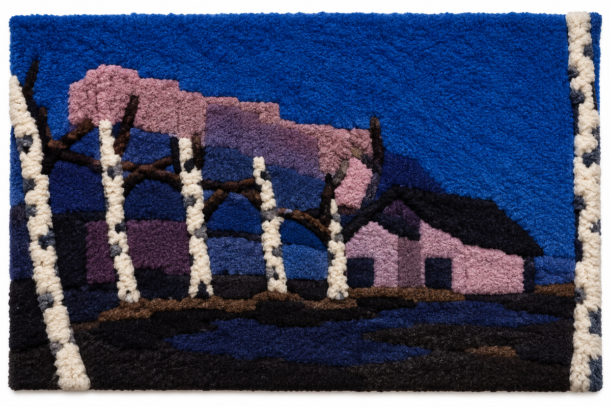 Night Landscape II after Piet Mondrian — additional product view