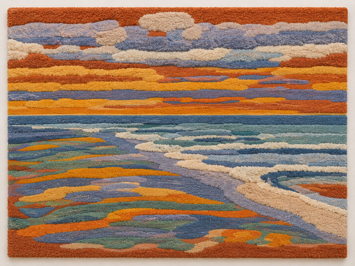 View from the Dunes with Beach and Piers, Domburg after Piet Mondrian — additional product view
