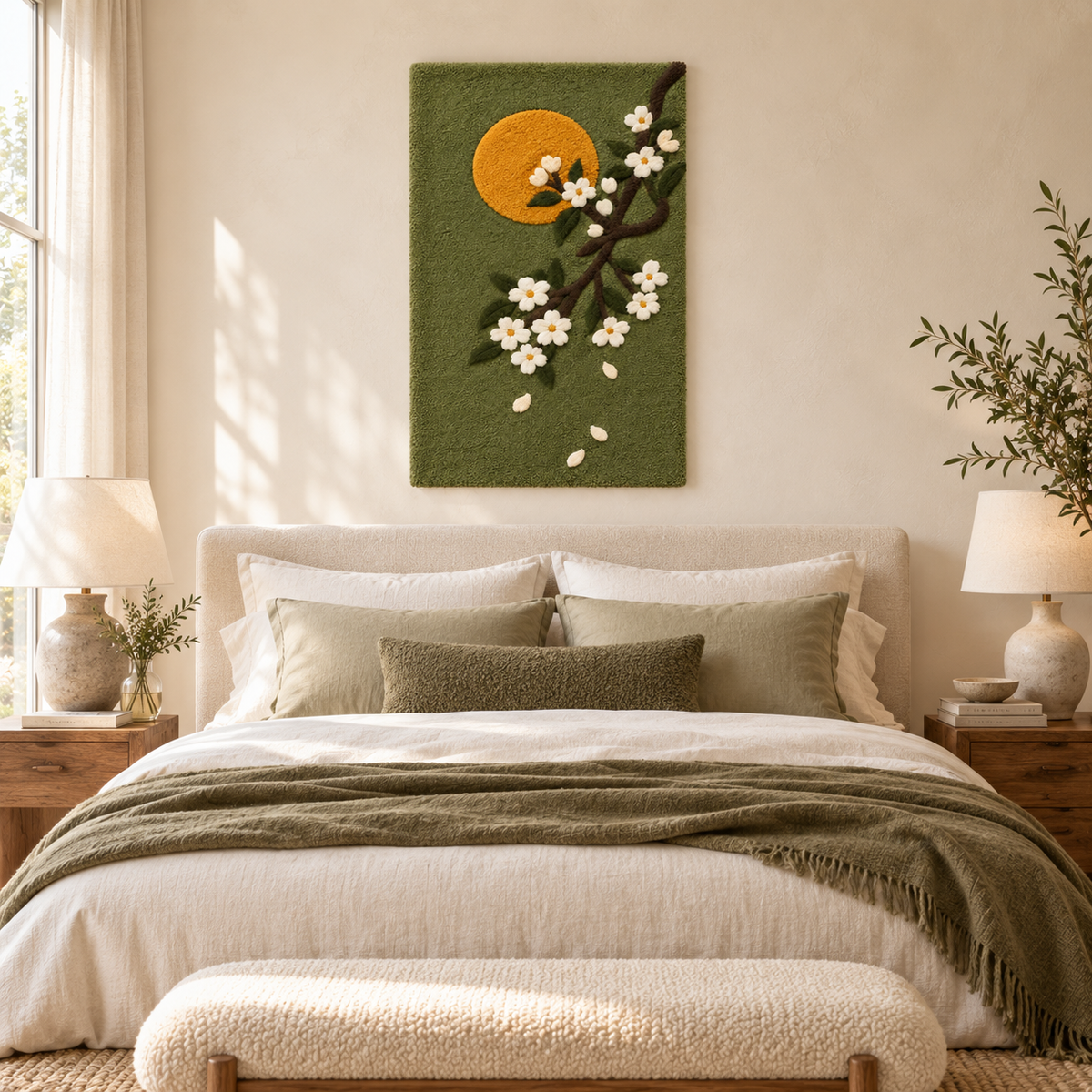 Plum Blossom Moon — room setting 2