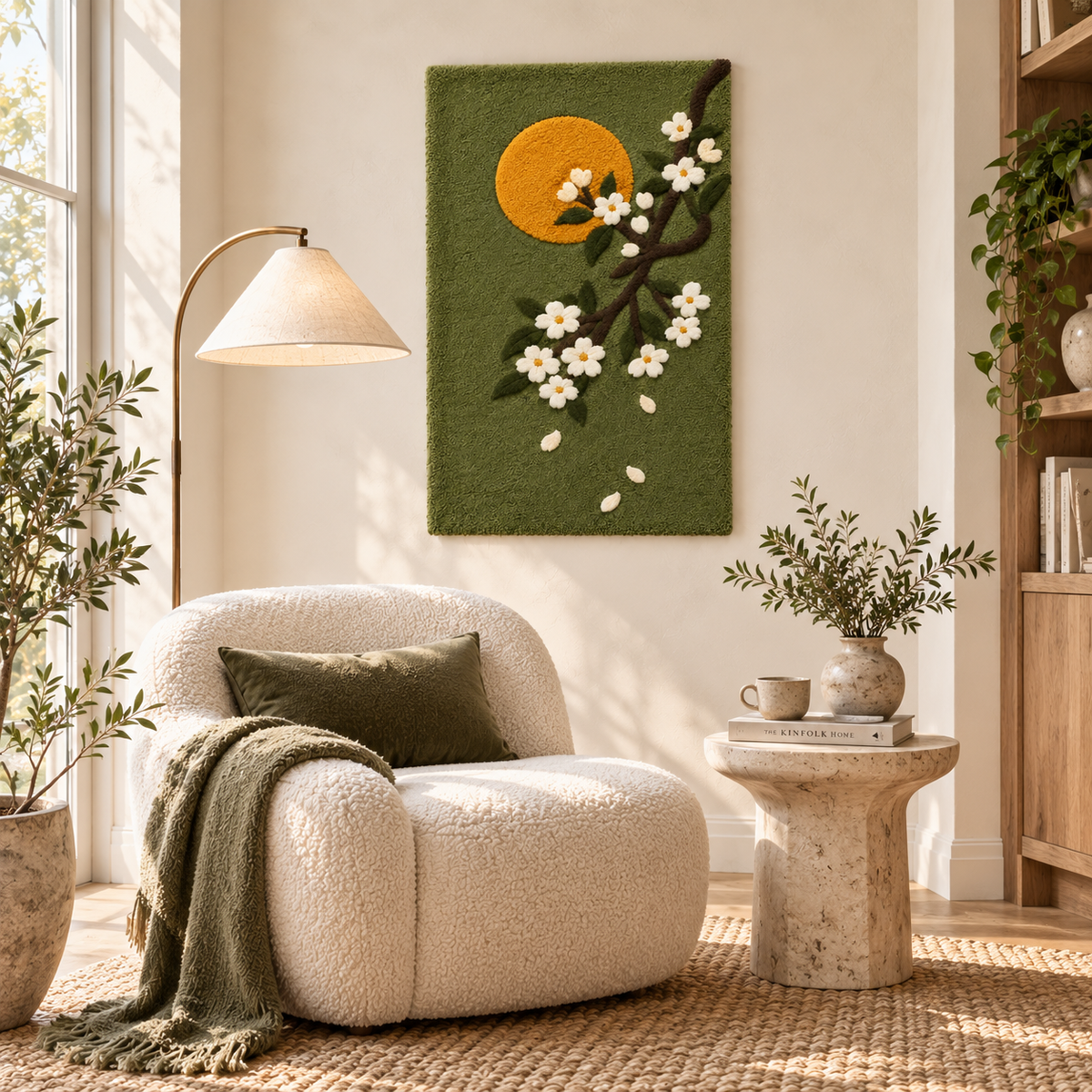 Plum Blossom Moon — room setting 3
