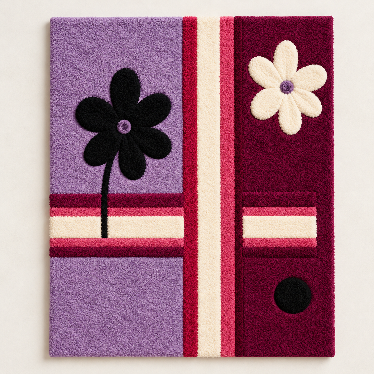 Plum Daisy Crossroads by Hewn Earth Studio — front product view [product-light]