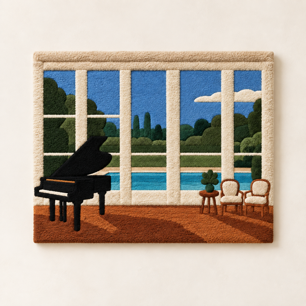 Poolside Piano — front product view [product-light]
