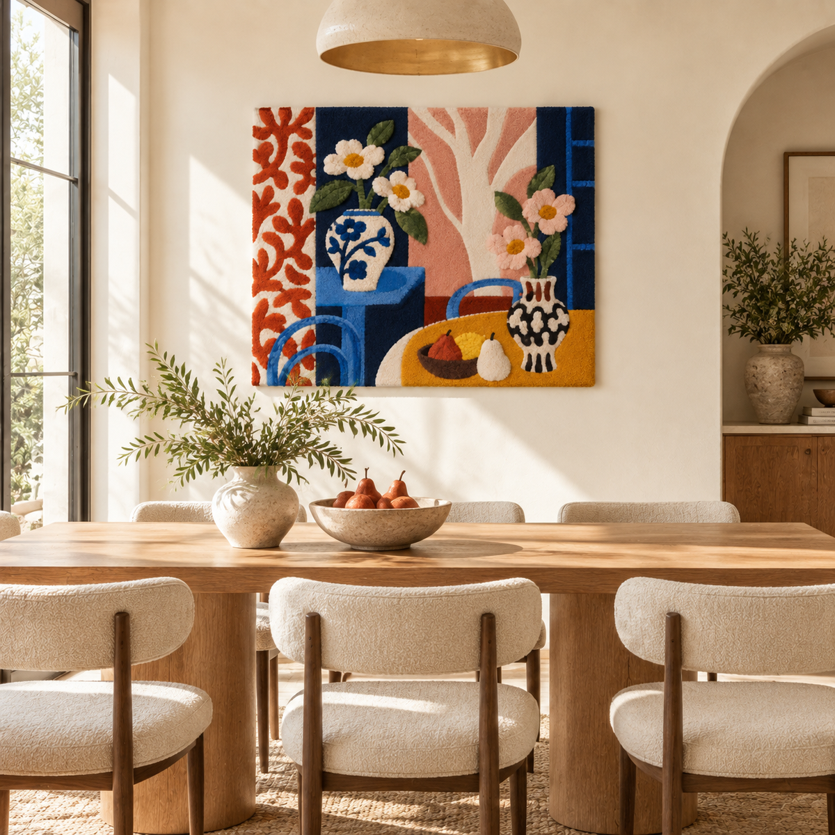 Porcelain in the Flower Room — room setting 1