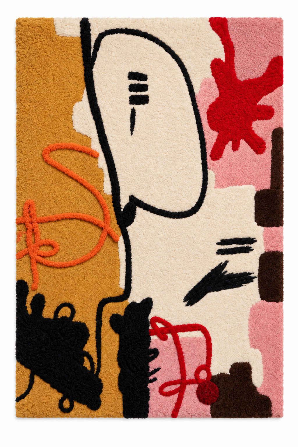 Portrait in Saffron Ink — front product view