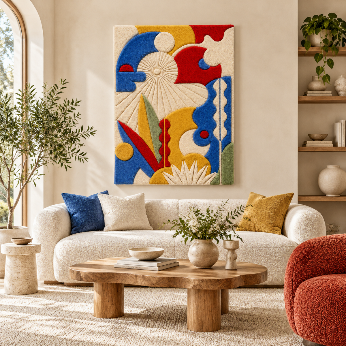 Primary Rhythm — front-facing room scene