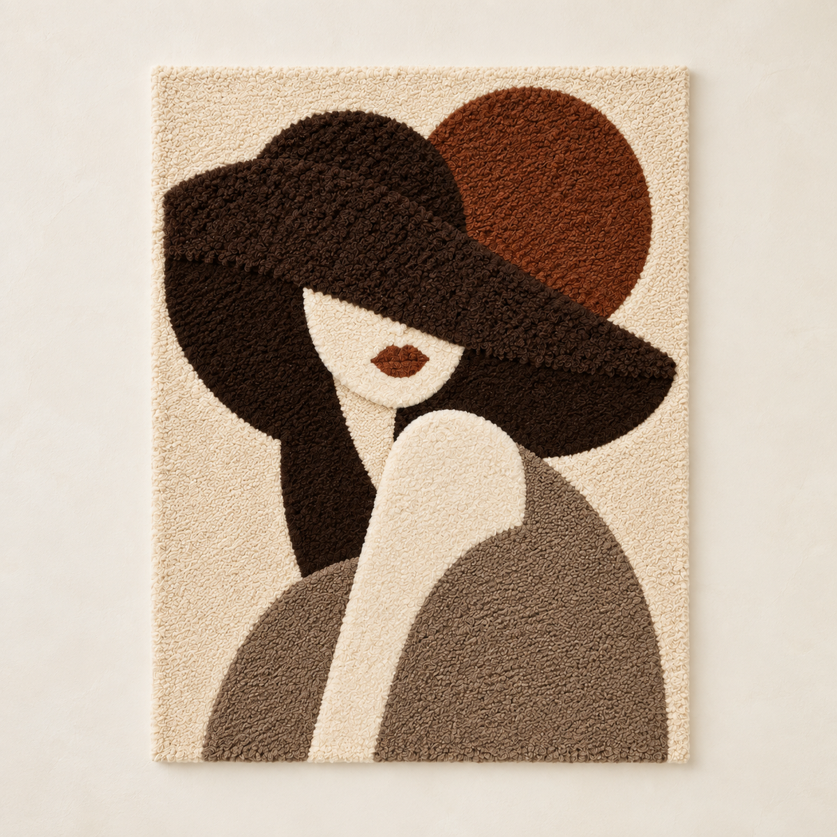 Quiet Muse beneath Umber Brim — front product view [product-light]